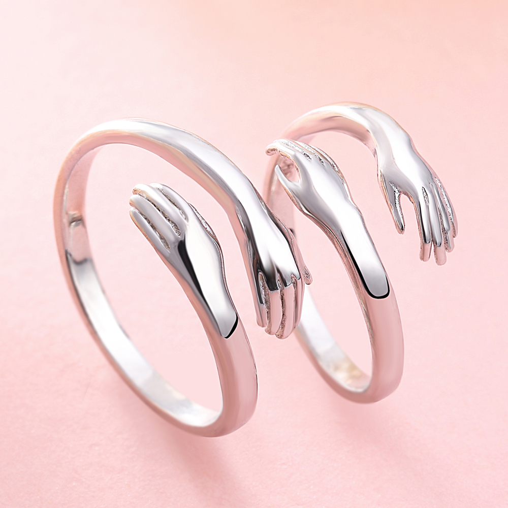S925 Sterling silver Couple Ring 023
