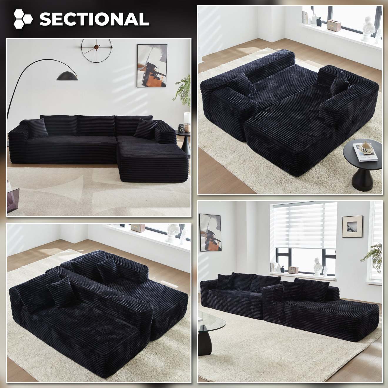 mbination  sofa 3 seats