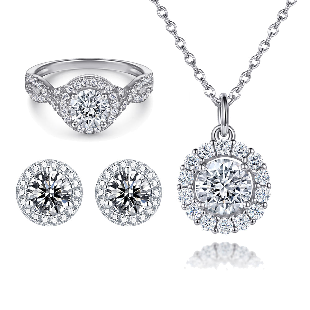 Silver jewelary set