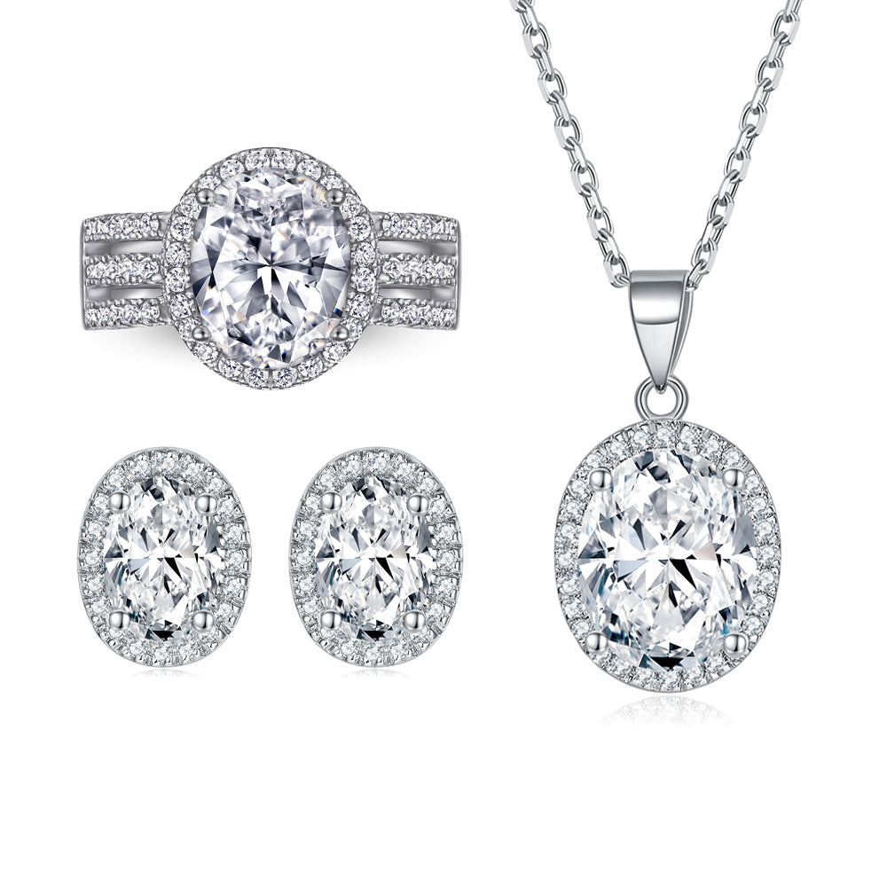 Silver jewelary set