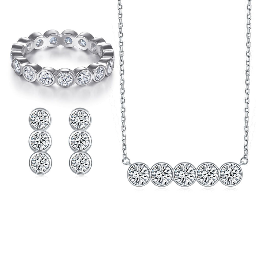 Silver jewelary set