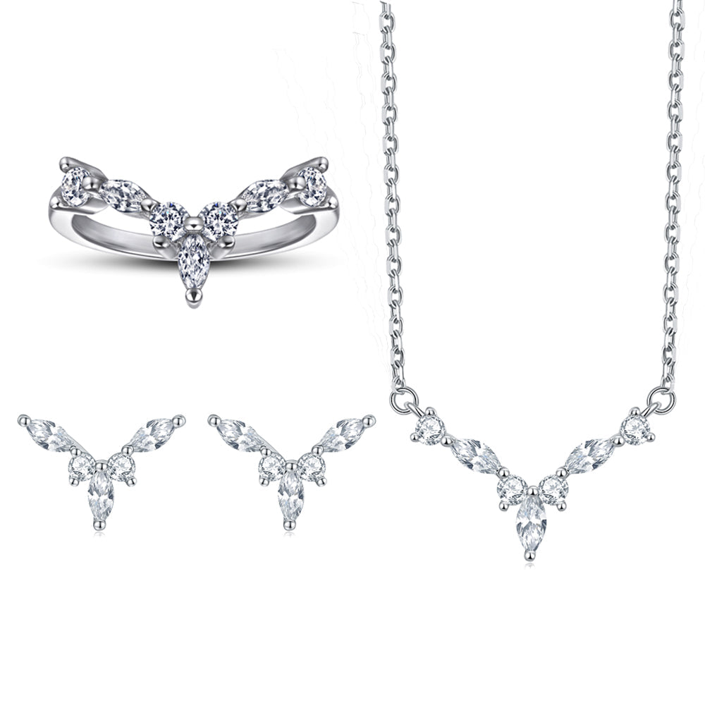 Silver jewelary set