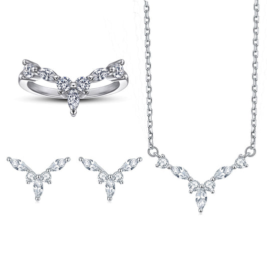 Silver jewelary set