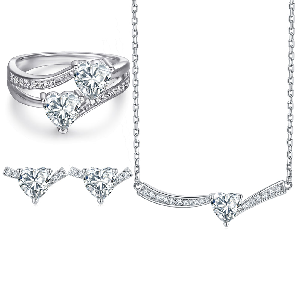 Silver jewelary set