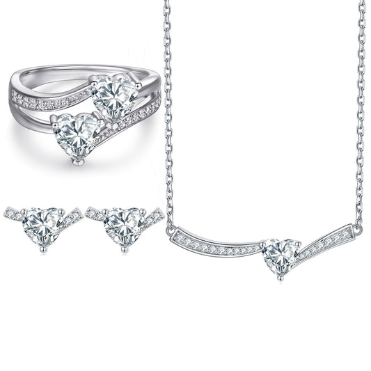 Silver jewelary set